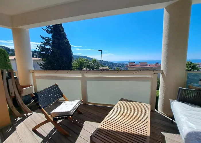 Luxurious Sea View Cannes Vieux Cannet Apartament